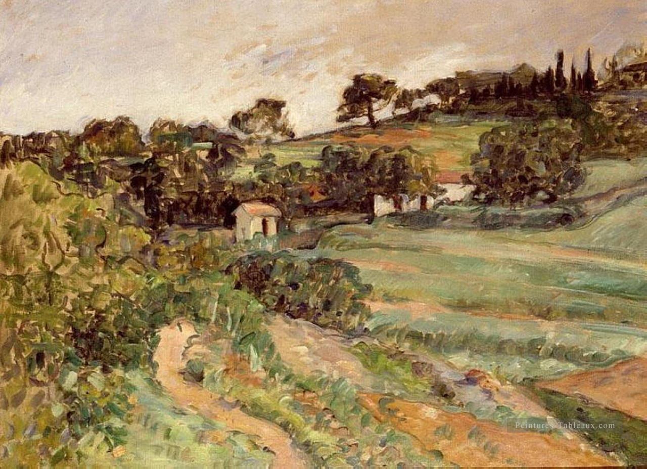 Paysage en Provence Paul Cézanne Peintures à l'huile